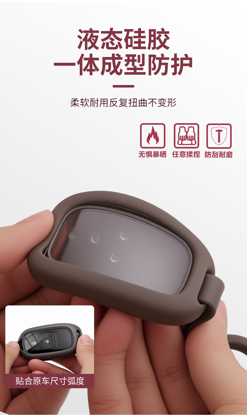 New Car Key Cover for Civic 10Th Generation, Accord, Crv, Vezel, Lingshi, Xrv, Crown, Jade, Haoying, Fit, Inspire