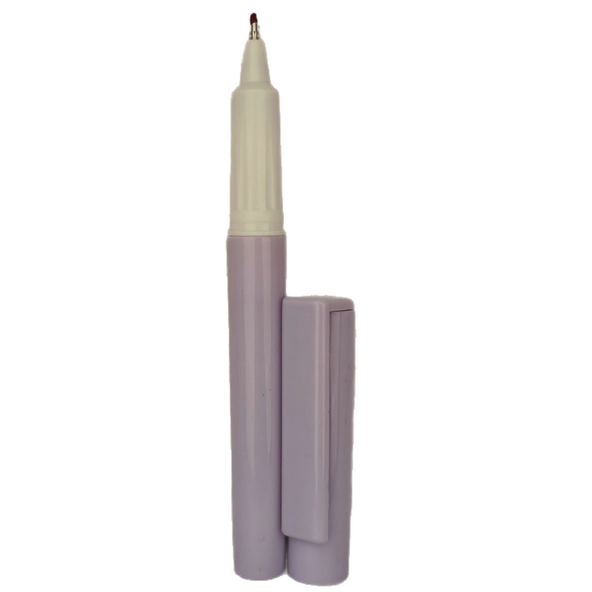 Elegant Purple Pen with a Light and Refined Lavender Purple Tone, Thin and Subtle, Natural Light Purple, Light Purple, Fresh Purple, Medium Oil-Based Pen