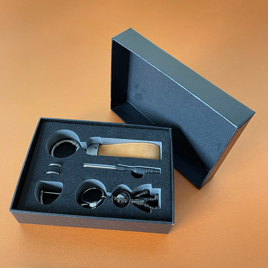 Car Keychain Packaging Box Trendy Creative Key Chain Gift Box Leather Key Chain Car Keychain Packaging Box