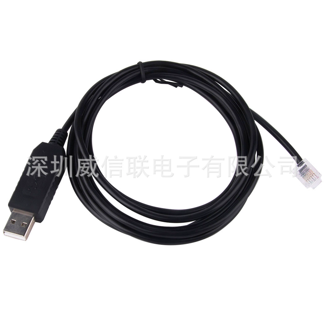 USB-CПД CP2102 USB на RJ12 6P6C RS232 последовательный порт Hesman V.24, обновление конверсионной линии