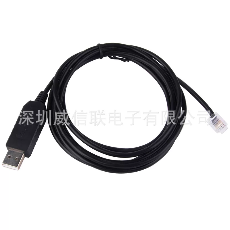 USB-CПД CP2102 USB на RJ12 6P6C RS232 последовательный порт Hesman V.24, обновление конверсионной линии