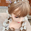 Headband with butterfly with tassels, props suitable for photo sessions, hair accessory, hairpins, Hanfu