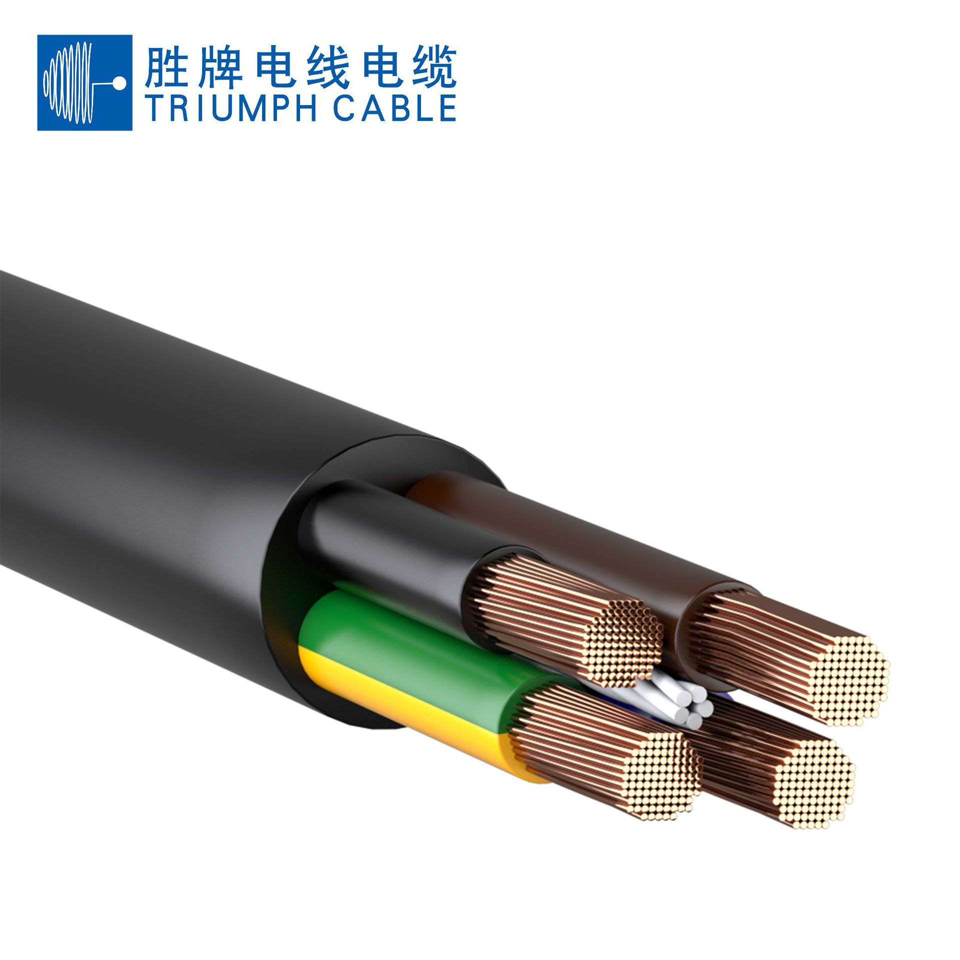 VDE电源线扁形护套2*0.75/0.5平方H03VV-F系列纯铜胜牌直供