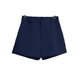 Khaki suit shorts women's black summer thin loose high waist A- line casual wide leg suit pants 2024 New
