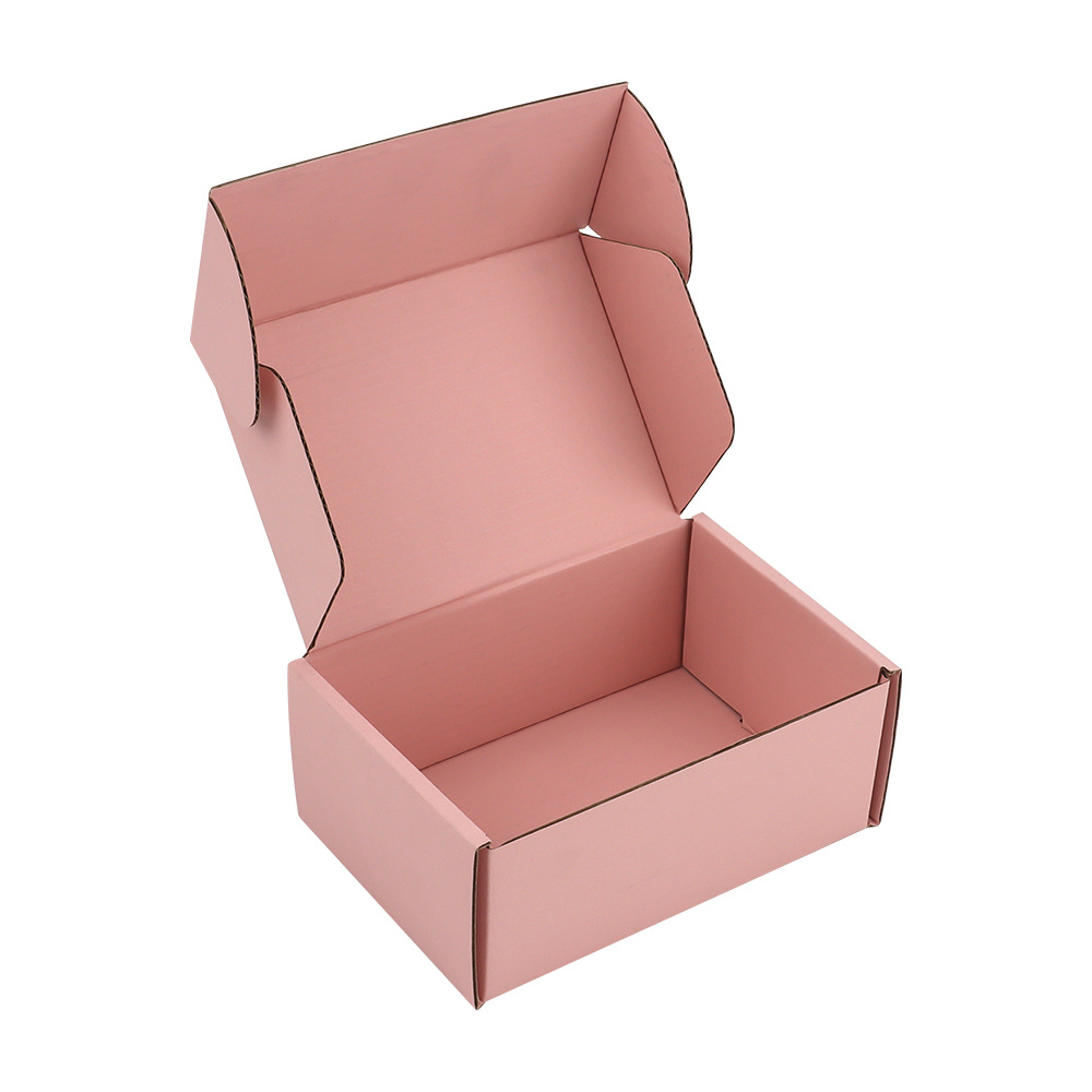 Caja de avión rosa, caja de avión ultra dura, impresión de alta calidad, impresión de serigrafía UV, caja de embalaje, pequeño lote, logotipo en stock