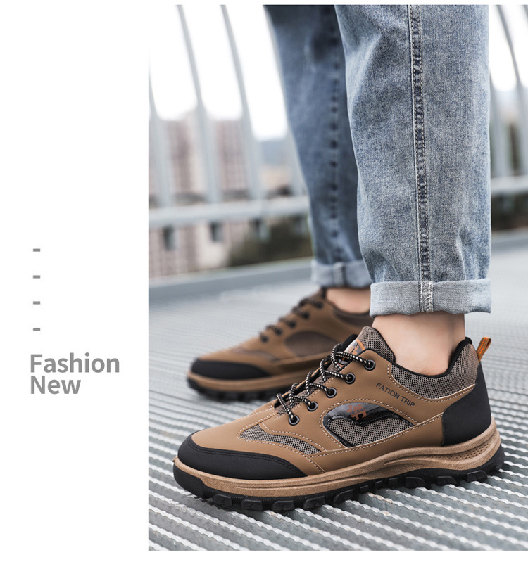 Chaussures pour hommes, chaussures de sport décontractées, chaussures tendance d'extérieur doublées en polaire, chaudes, à semelle épaisse, pour la course et la randonnée, en coton simple_voghion.com
