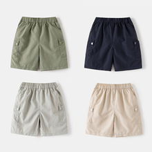 男童夏季短裤子2025夏装新款宝宝五分裤儿童中裤休闲裤潮一件代发