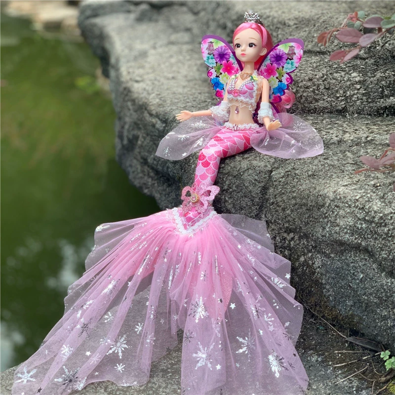 Doll, children's toy, 12 inch, mermaid, Birthday gift