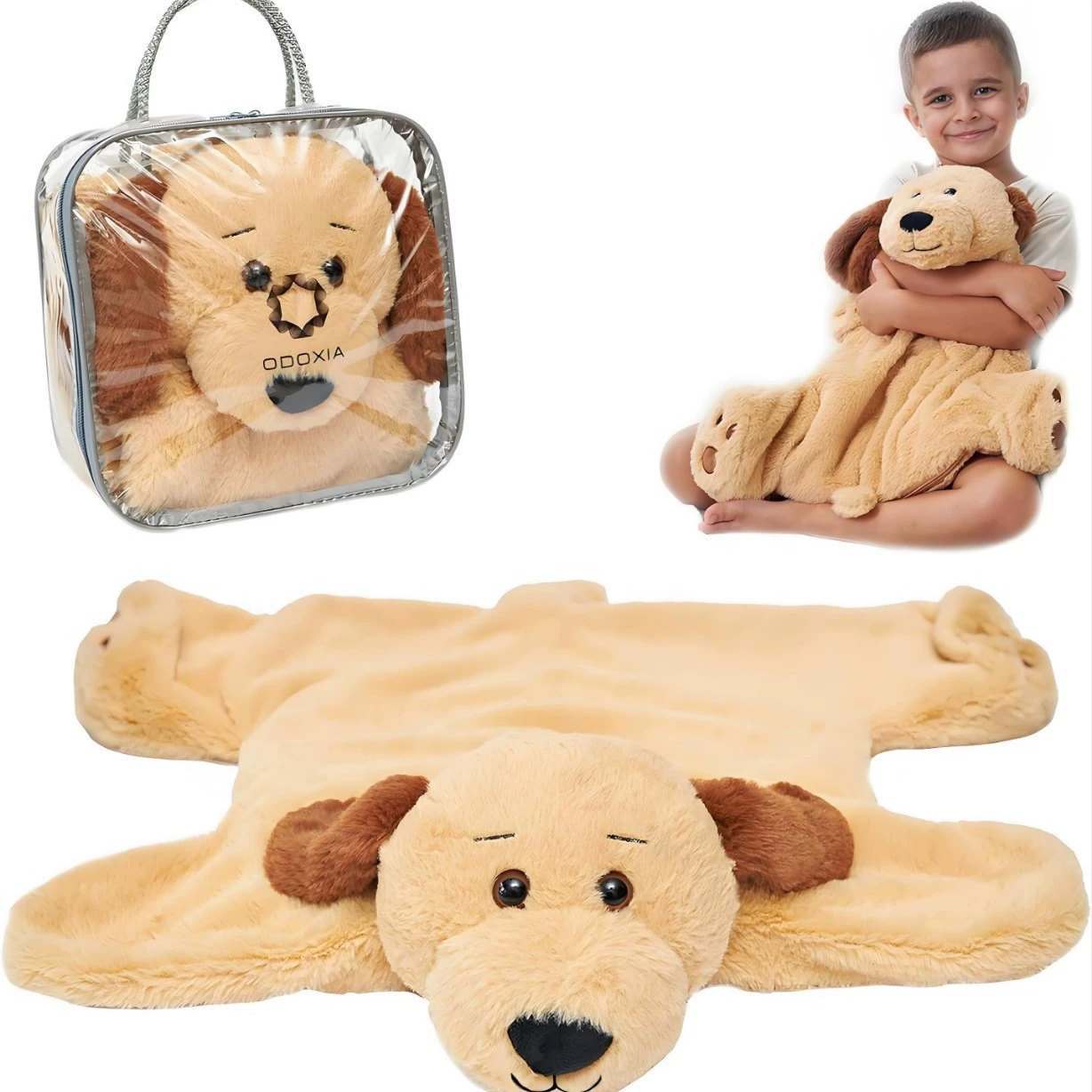 Многофункциональное одеяло, гравитационная мягкая игрушка, собака, спальная подушка, мягкая игрушка, кукла, подарок на день рождения