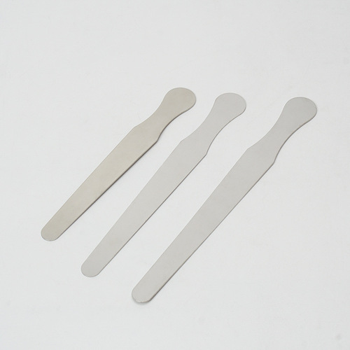 Stainless steel tongue depressor, stirring piece, medical oral examination tongue depressor, tongue blocker, children's oral examination abalone knife