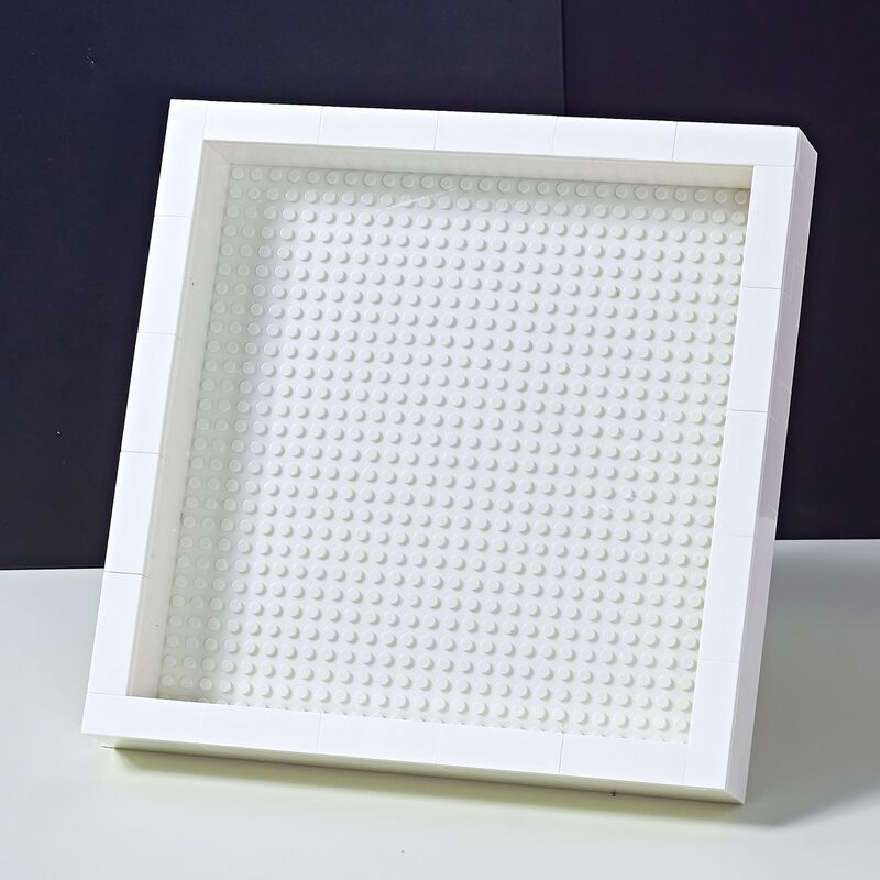 DIY small particle building block photo frame compatible with Lego ornaments home creative photo frame Valentine's Day gift wholesale cross-border DIY small particle building block photo frame compatible with Lego ornaments home creative photo frame Valentine's Day gift wholesale cross-border