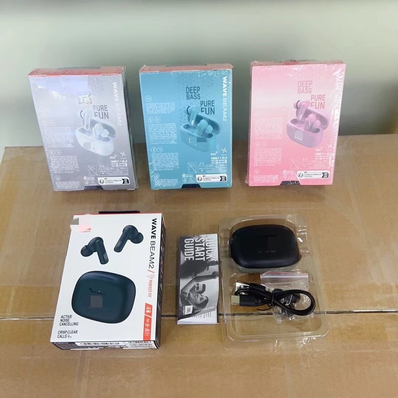 新型クロスボーダーWAVE BEAM2 TWSワイヤレスbluetooth両耳半入耳式イヤホン運動音楽適用|undefined