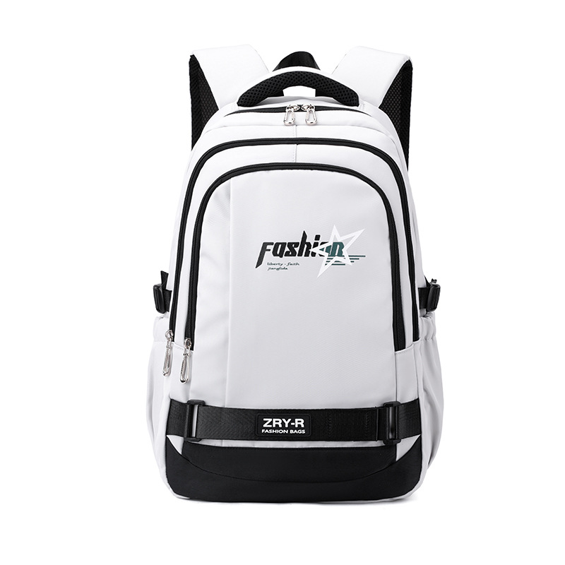 Peces naturales estudiantes de secundaria impermeable y transpirable nueva mochila de gran capacidad bolsa de computadora multicapa