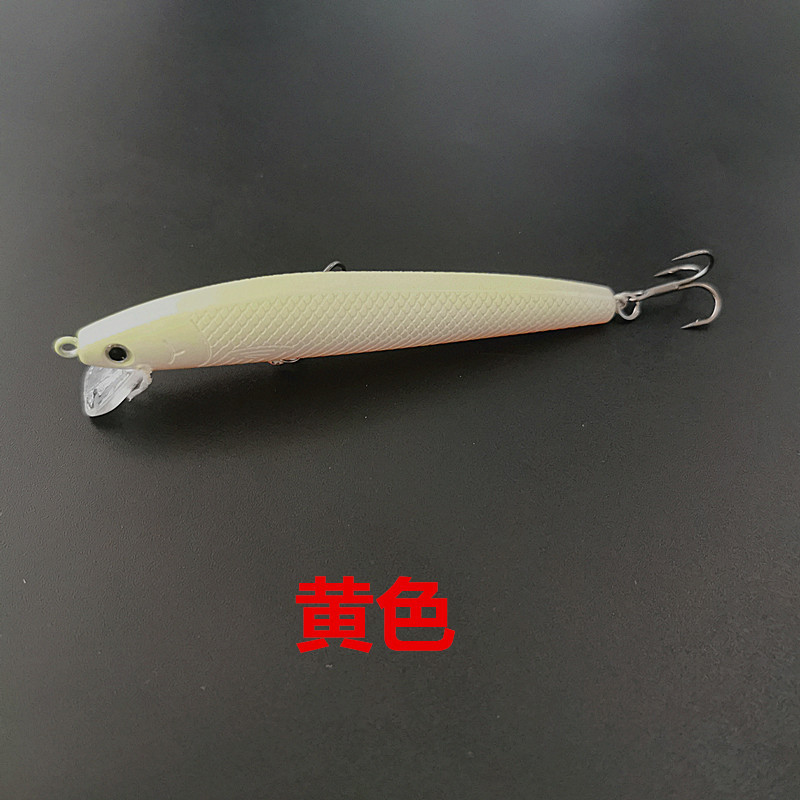 Suspending Minnow Lures Hard Plastic Baits Fresh Water Bass Swimbait Tackle Gear