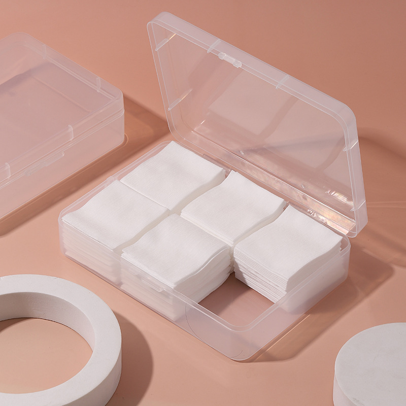 塑料盒子长方形磨砂化妆棉收纳盒透明PP材质塑料包装盒子厂家批发
