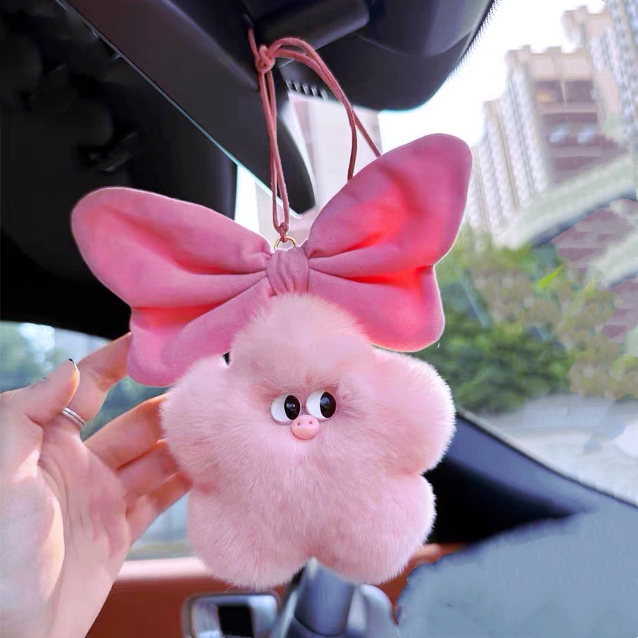 Cute rear view mirror for car