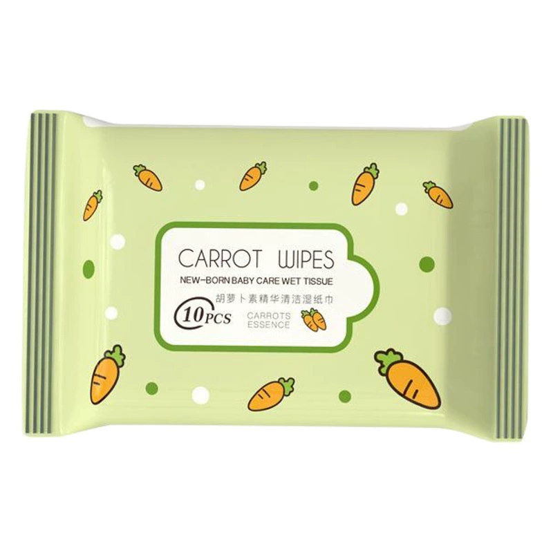Влажные салфетки для младенцев и младенцев, 10 шт., небольшой пакет для рта, переносные влажные салфетки, тип экстракции, одноразовые влажные салфетки для матери и ребенка из 10 шт.