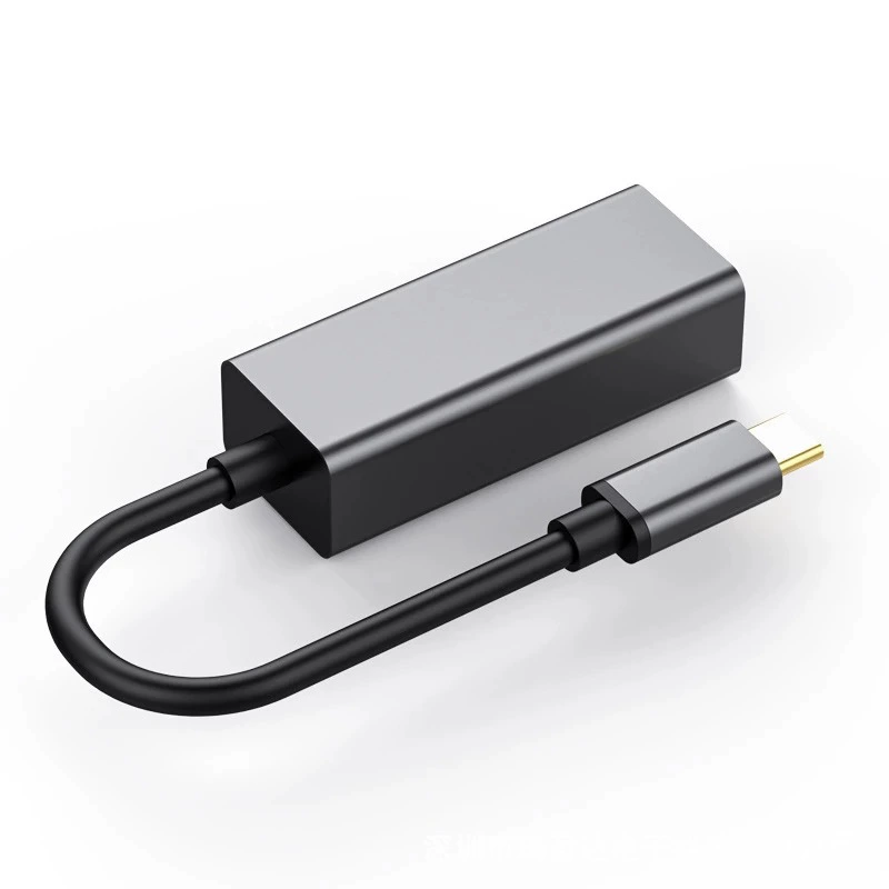 USB гигабитная высокоскоростная карта привода Type-C 100М передача сеть RJ45
