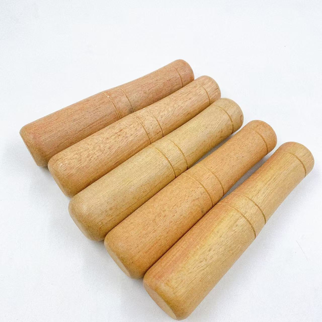 Martillo de ajo de madera miscelánea Palos de ajo de madera miscelánea roja Tienda de 2 yuanes Palos de ajo Palos de ajo Suministros de cocina Palos de ajo de madera
