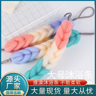 源头厂家 70g大号丝瓜搓澡搓背沐浴球拉背条沐浴条加粗洗澡浴花条