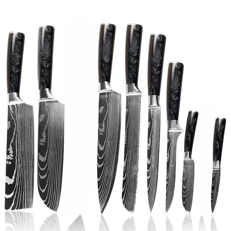 블랙 레진 8종 세트