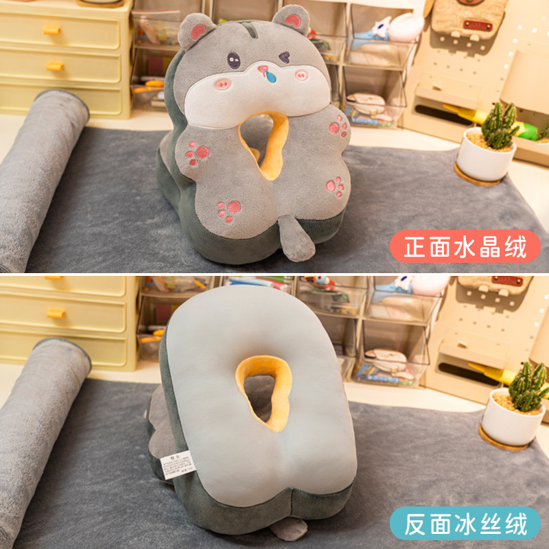 卡皮巴拉午睡枕趴睡枕小学生办公室睡觉神器儿童桌子午休枕头抱枕|undefined