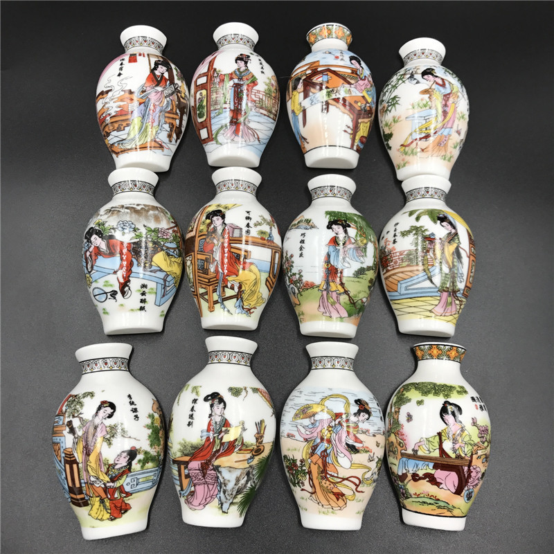 中国風陶磁器青花磁器花瓶冷蔵庫に記念品を貼った家庭装飾品ビジネスは老外ギフト磁石大を送る|undefined
