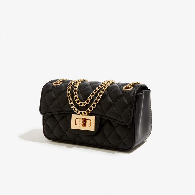 Women's Crossbody Small Square Bag In Pu Leather Fashion Handbag_voghion.com