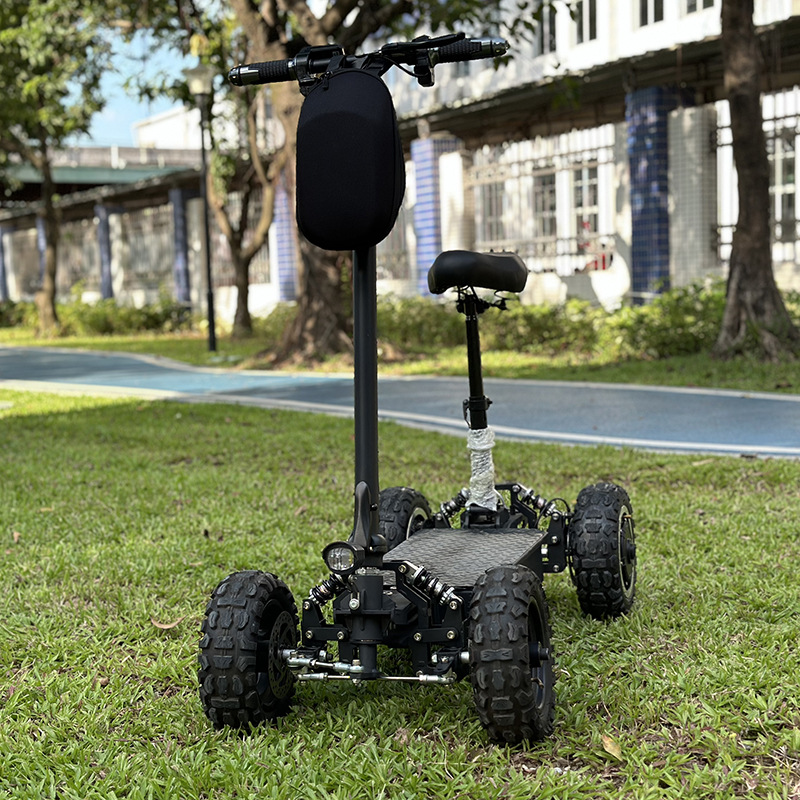 11inch Off-Road Tire Four-Wheel Electric Scooter for the Elderly Foldableable Portable Scooter for the Elderly Factory Home