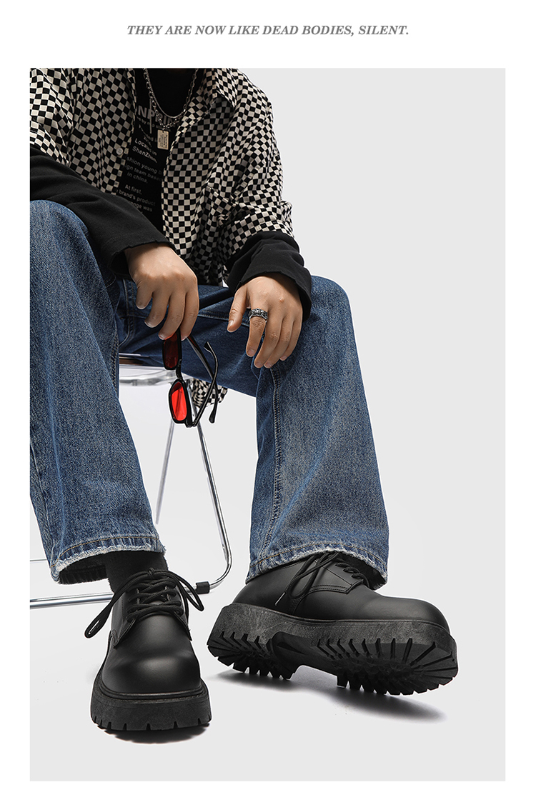 Chaussures d'été en cuir ShoeVault pour hommes, derbies décontractées à gros orteil, costume style Hong Kong, coiffeur pour jeunes, style britannique pour pieds larges._voghion.com