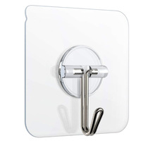 挂钩粘钩免打孔强力承重无痕挂勾一排厨房免钉贴衣服魔力相框挂钩