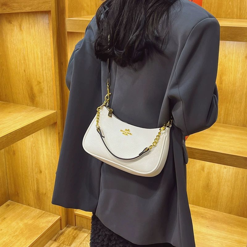 Shoulder bag, soft underarm bag, internet celebrity, high-end