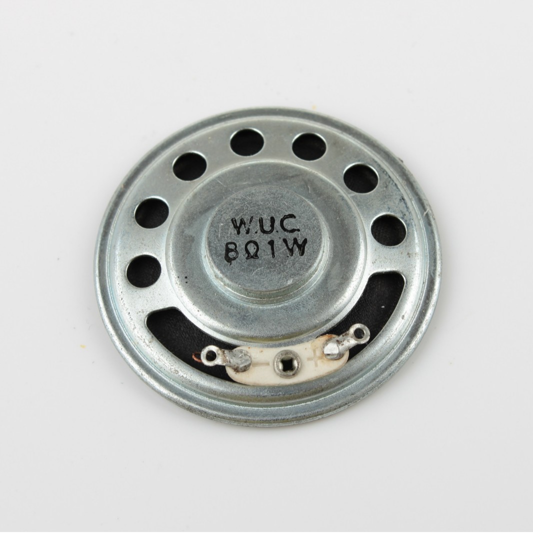 36mm喇叭8欧1瓦铁壳内磁环保扬声器 门铃对讲机DVD语音喇叭