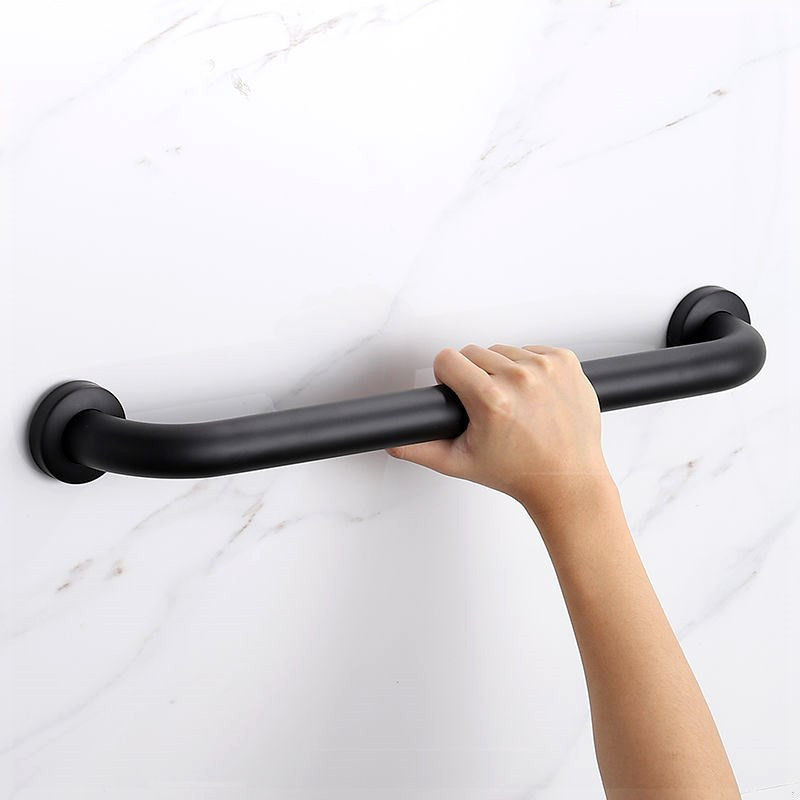 Bathroom bathtub black stainless steel handrail toilet toilet handle toilet accessible handrail for the elderly