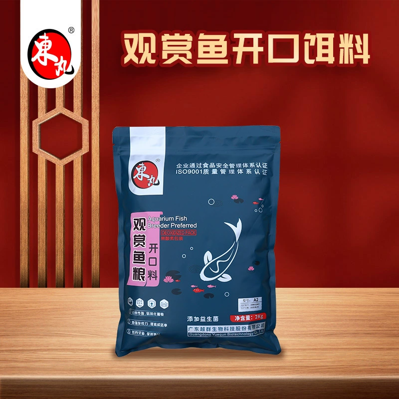 Корм для декоративных рыб Dongmar: гранулированный стартовый корм для павлиновых и тропических рыбок, бетт, с высоким содержанием белка, для щенков, 2 кг