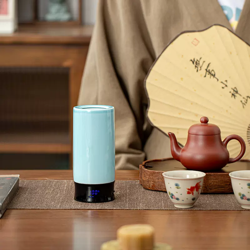充电式电子香薰炉便携家用室内手持香炉电熏品香炉精油沉香批发