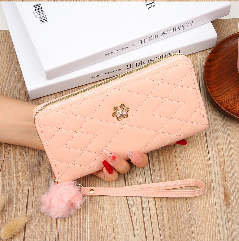 Sac à cartes Portable Simple et Long pour femmes, grande capacité, zéro portefeuille, étui Mobile adapté, nouvelle collection 2023_voghion.com