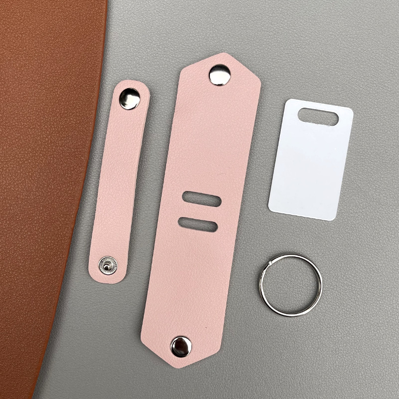 16g Weight Slip-on Clasp Closure Type Keychain Classification 1 Piece Quantity Daily Occasion Pu Leather, Aluminum sheet Material Solid Color Pattern Unisex Gender Simple Style Style Simple Style Solid Color Pu Leather Aluminum Sheet Unisex Slip-on Keychain 7
