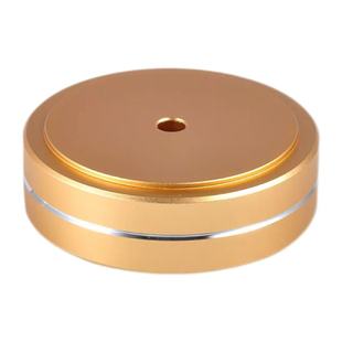 Floor-Standing Speaker Bracket All-Aluminum Machine Foot Amplifier Board Anti-Slip Shock Absorber Wear-Resistant Shock-Absorbing Heightening Decoder Audio Foot Pad