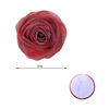 Three dimensional hair accessory handmade lapel pin, Korean style, flowered