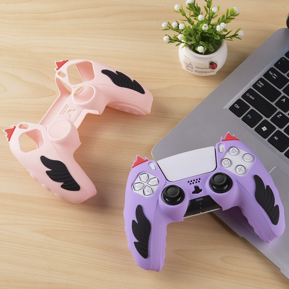 Sony, совместимая силиконовая ручка, нескользящий защитный чехол, игровая консоль с аксессуарами