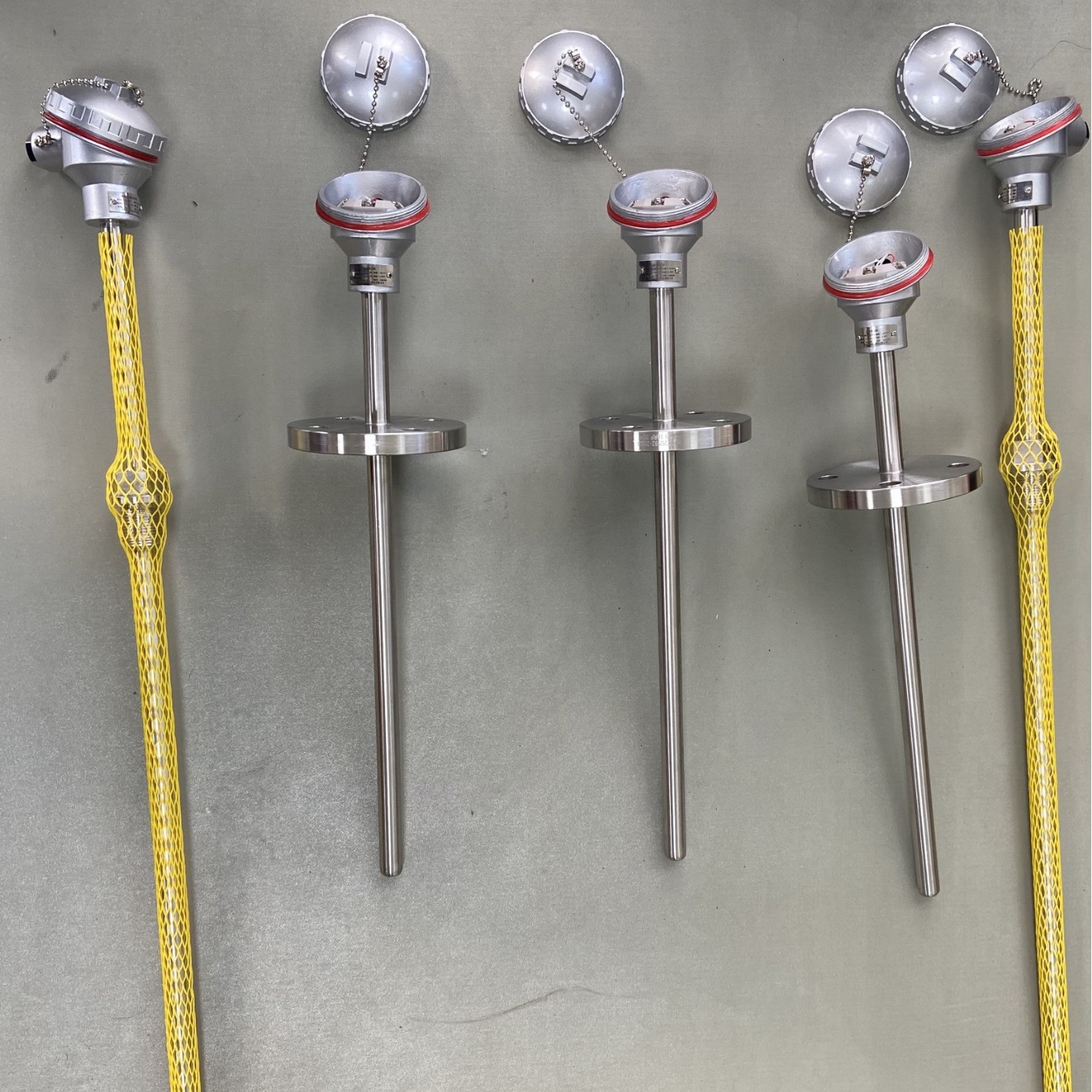 温度模块装铠装热电阻PT100热电偶K型 防爆 4-20mA远传 温度传感