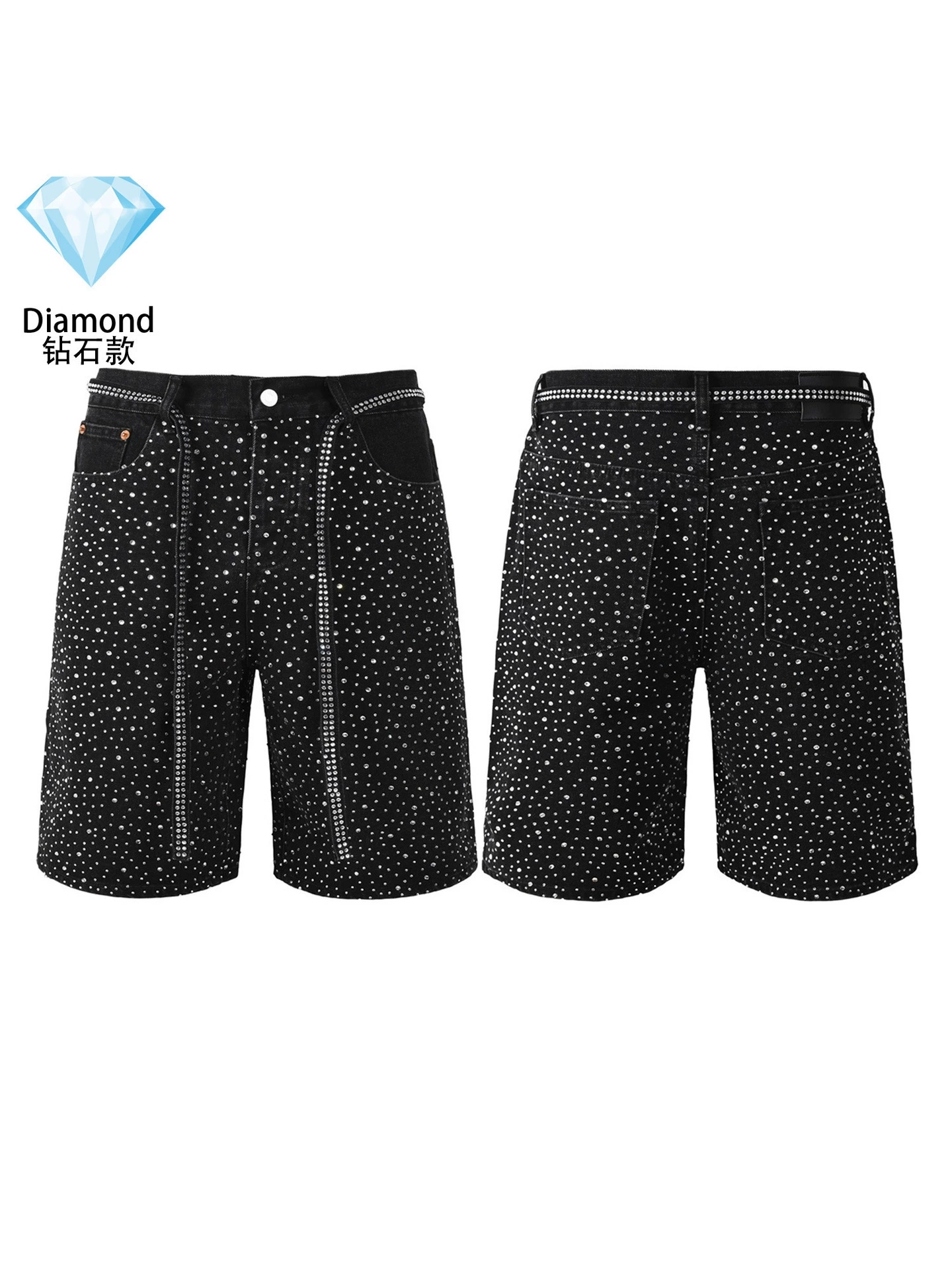 Европейский и американский трендовый бренд LIMITED PURPLE SHORTS фиолетовые брендовые уличные хип-хоп рваные distressed джинсовые шорты