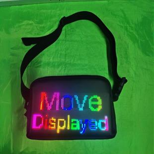 LED Waist Bag LED Display Waist Bag Advertising Waist Bag LED Shoulder Bag Display Waist Bag Three Packs Desktop Wall Hanging Car