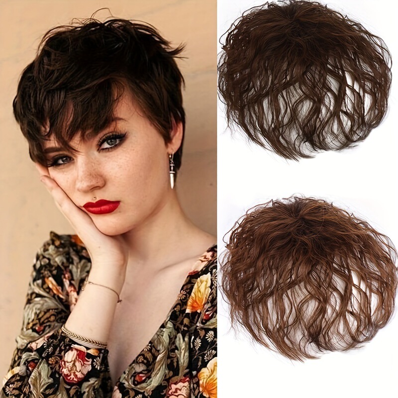 Corn must top hair patch chemical fiber two card replacement wool roll top hair patch