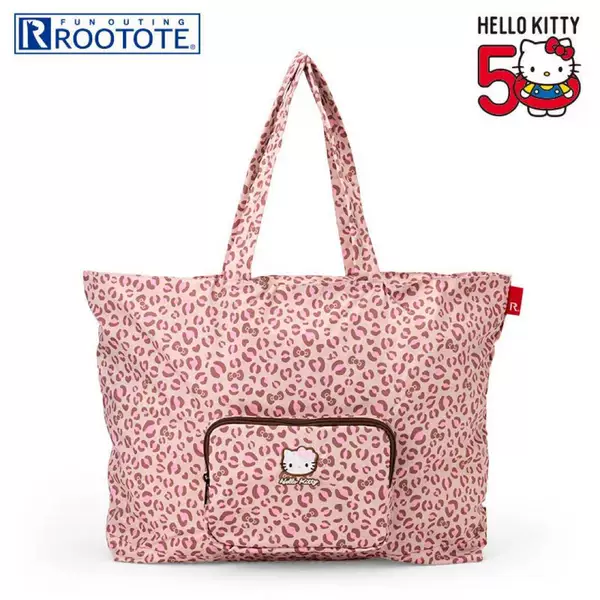 Spot Japanese Cartoon Leopard Print Large-Capacity Luggage Bag Foldable Storage Cross-Body Portable Travel Bag