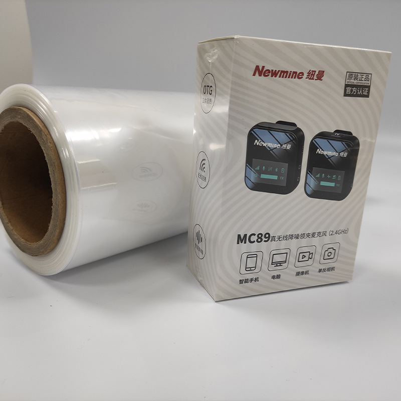 Foshan Shunde fabricantes de películas de encogimiento lote vajilla pop película de encogimiento transparente POF película de encogimiento de calor plástico película de sellado