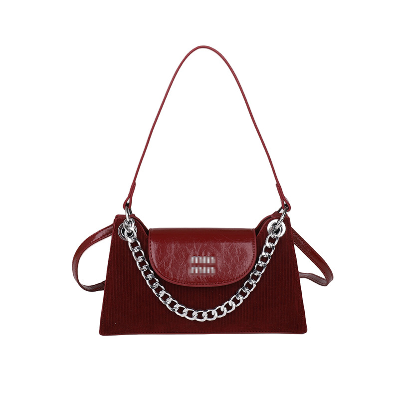 Bolsos transfronterizos para mujer 2024 nuevo estilo nicho de alta gama popular bolso cuadrado pequeño retro francés salvaje bolso de axila de un solo hombro