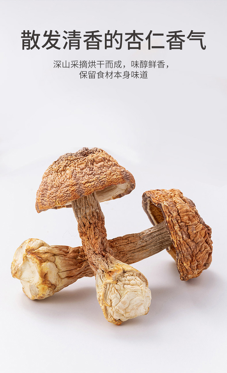 Dried Agaricus Blazei Mushrooms Ji Song Rong 500g Natural Culinary Fungi for Soup Broth and Stews key features