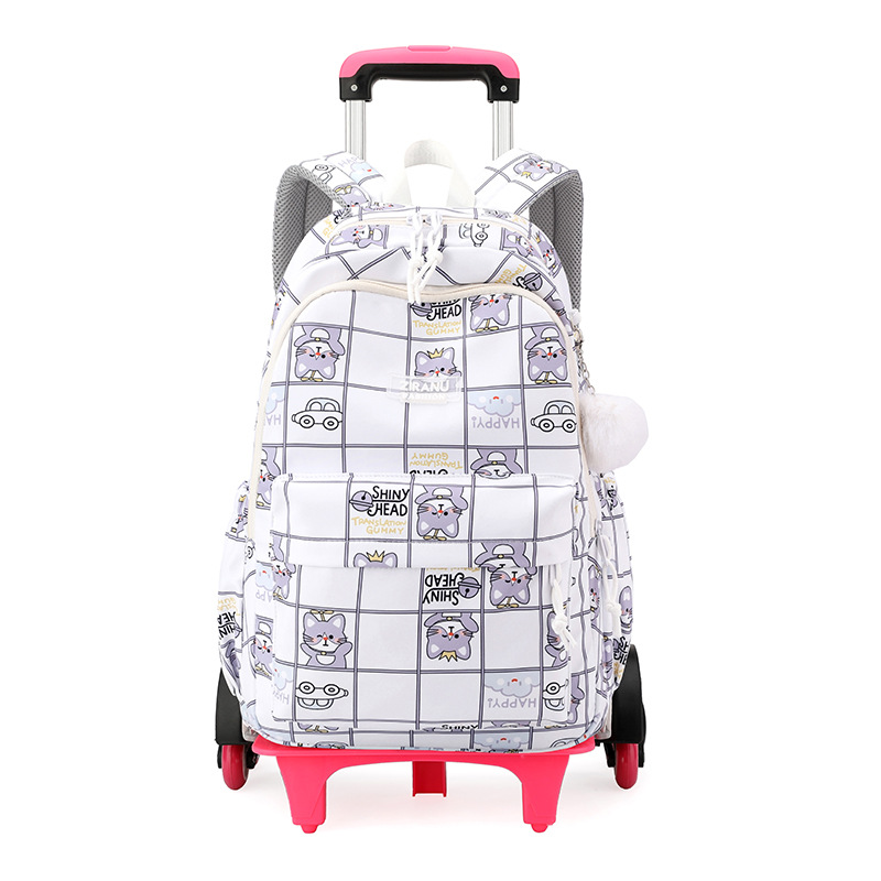 Mochila de pescado natural 3 - 6 grados mochila de escolares de la escuela primaria gran capacidad de doble uso mochila de la escuela secundaria